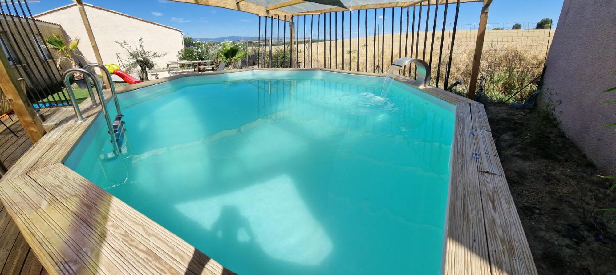 Villa Avec Piscine Sans Vis-A-Vis Caux-et-Sauzens Rum bild